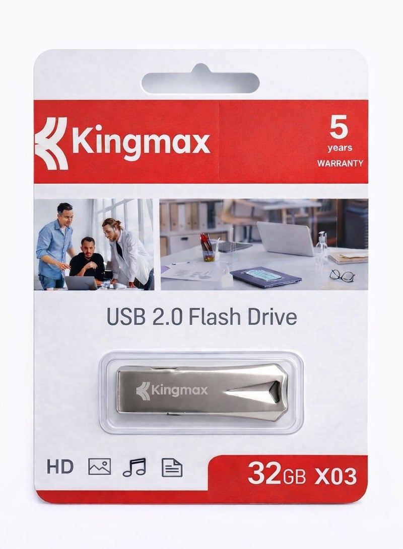 X03 USB 2.0 Flash Drive - 32 GB